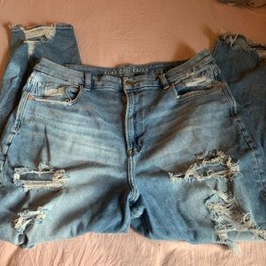 American eagle mom stretch jeans